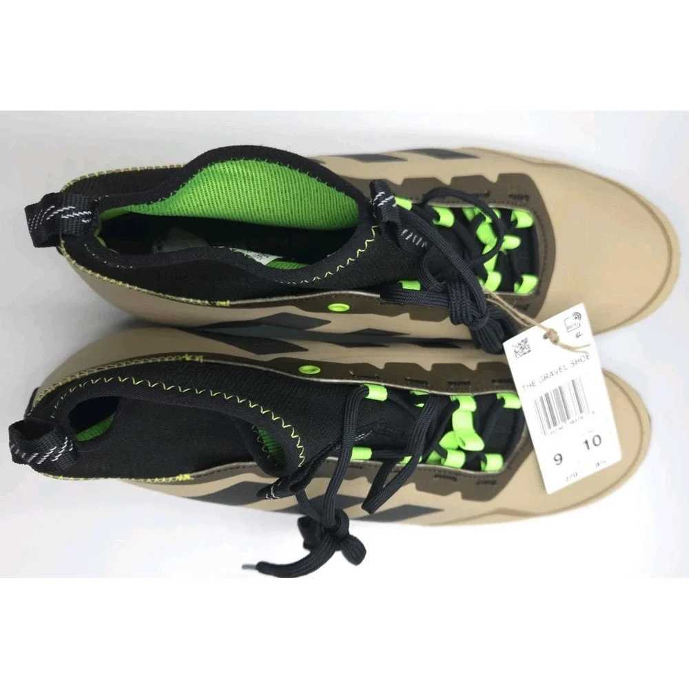 Adidas The Gravel Shoe Hiking‎ Men's Size 9/Women's 10 Beige & Black GX1664 New